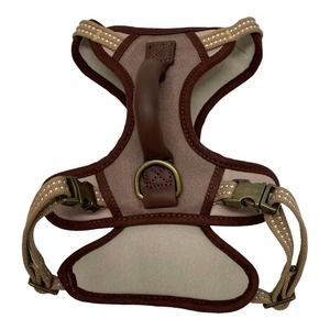 Reddy Tan Canvas Dog Harness, Size Small
